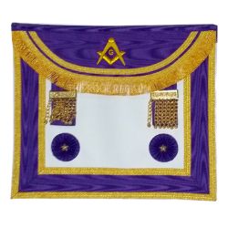 Masonic Craft Scottish rite Apron Purple