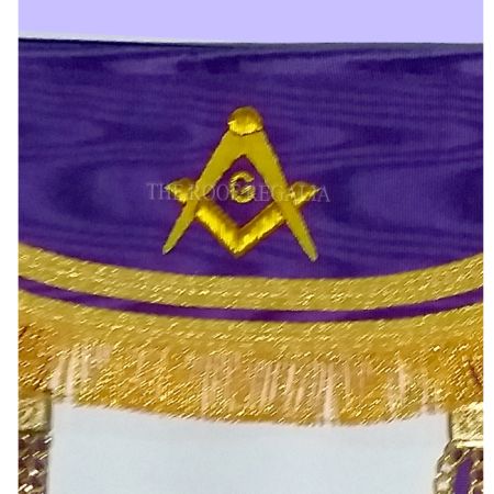 Masonic Craft Scottish rite Apron Purple #2