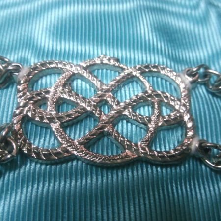 Craft Silver Metal Chain collar #3