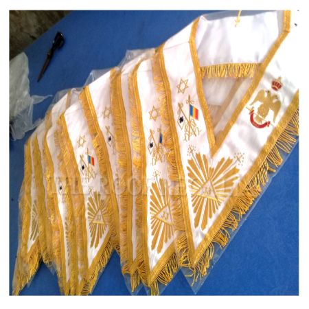 AASR Scottish rite 33rd degree Collar machine made #3