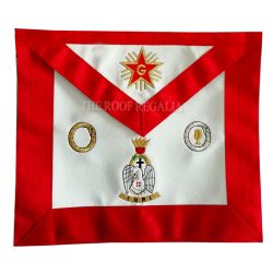 AASR Scottish rite 18 degree apron