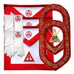 Royal Arch Apron set with glove and crown