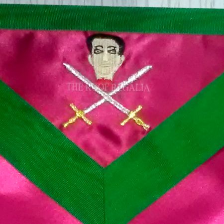 AASR Scottish rite apron SATIN made #2
