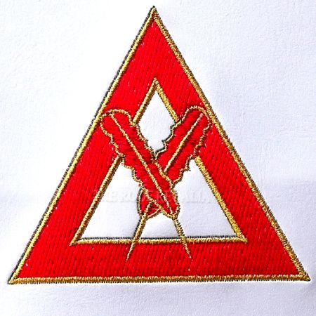 Royal Arch Apron set with glove and crown #4