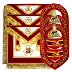 Masonic Royal Arch Apron & chain collar