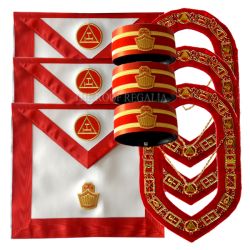 Royal Arch Apron crown gloves