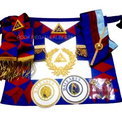 Supreme Grand Chapter Apron with badges & sash