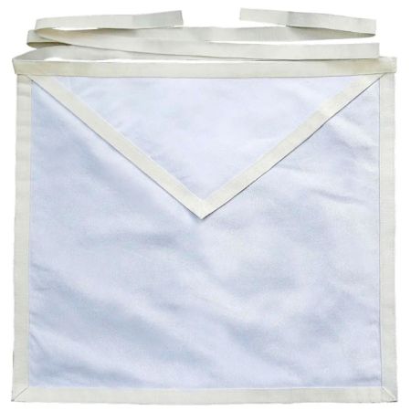 White Cloth Apron