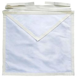 White Cloth Apron
