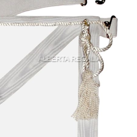 White Apron with Cords #2