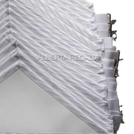 French style White Apron Double flap #2