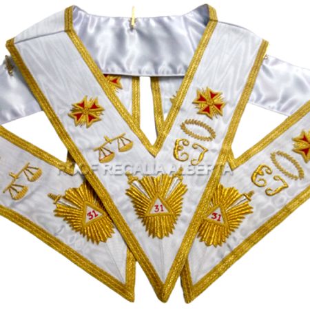 Scottish rite 31 degree Collar handmade #4